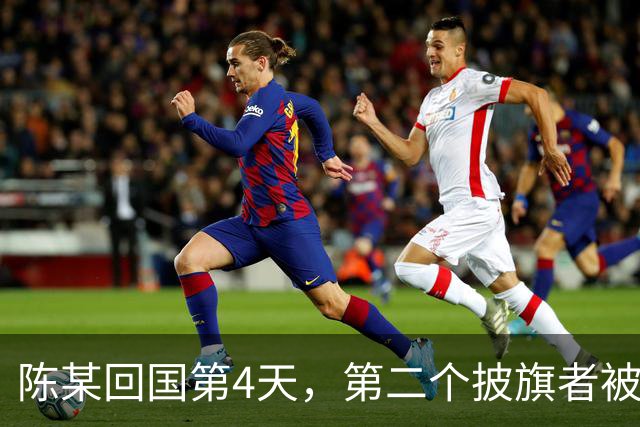 陈某回国第4天，第二个披旗者被揪了出来，现形后想销号跑路